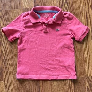 Vineyard Vines Kids Coral Polo Shirt, size 3T
